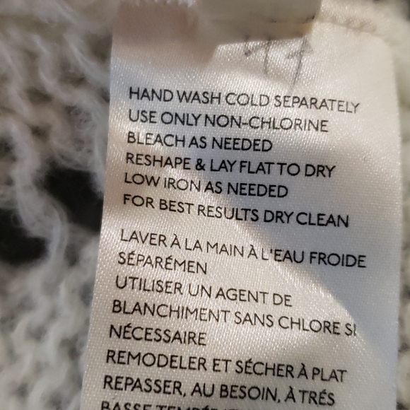 Free People White Knit Bishop Sleeve Pull Over - Picture 10 of 11